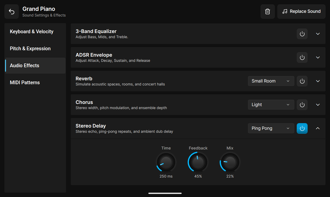 Audio Effects Suite UI